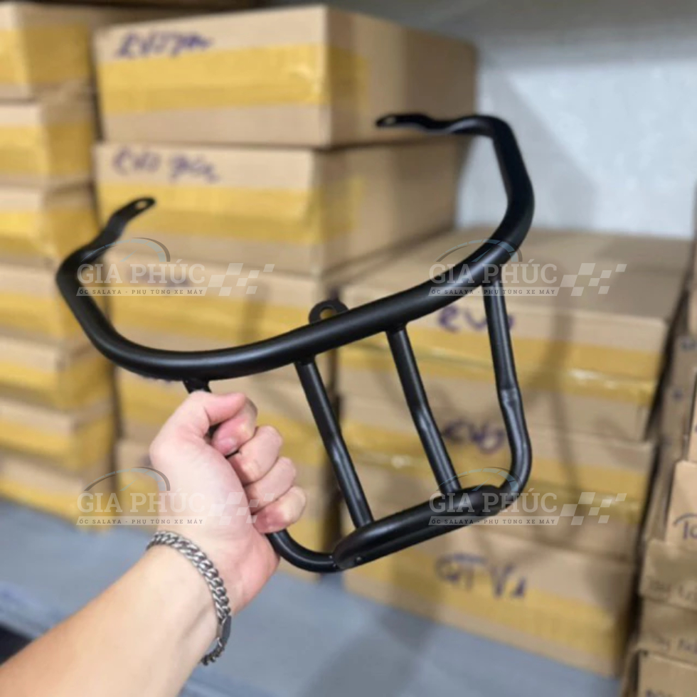 Tay Dắt Cảng Sau Evo 200 Evo Grand Sắt Sơn Đen Tĩnh Điện Phụ Kiện Xe Điện