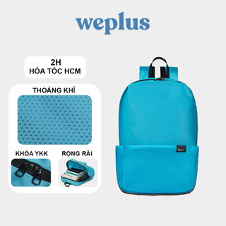 WEPLUS Balo Nam Nữ Kích Thước 34x22x12cm Kiểu Dáng Thể Thao Chất Liệu Vải Chống Nước Hàng Nội Địa Trung Cao Cấp WPB1765