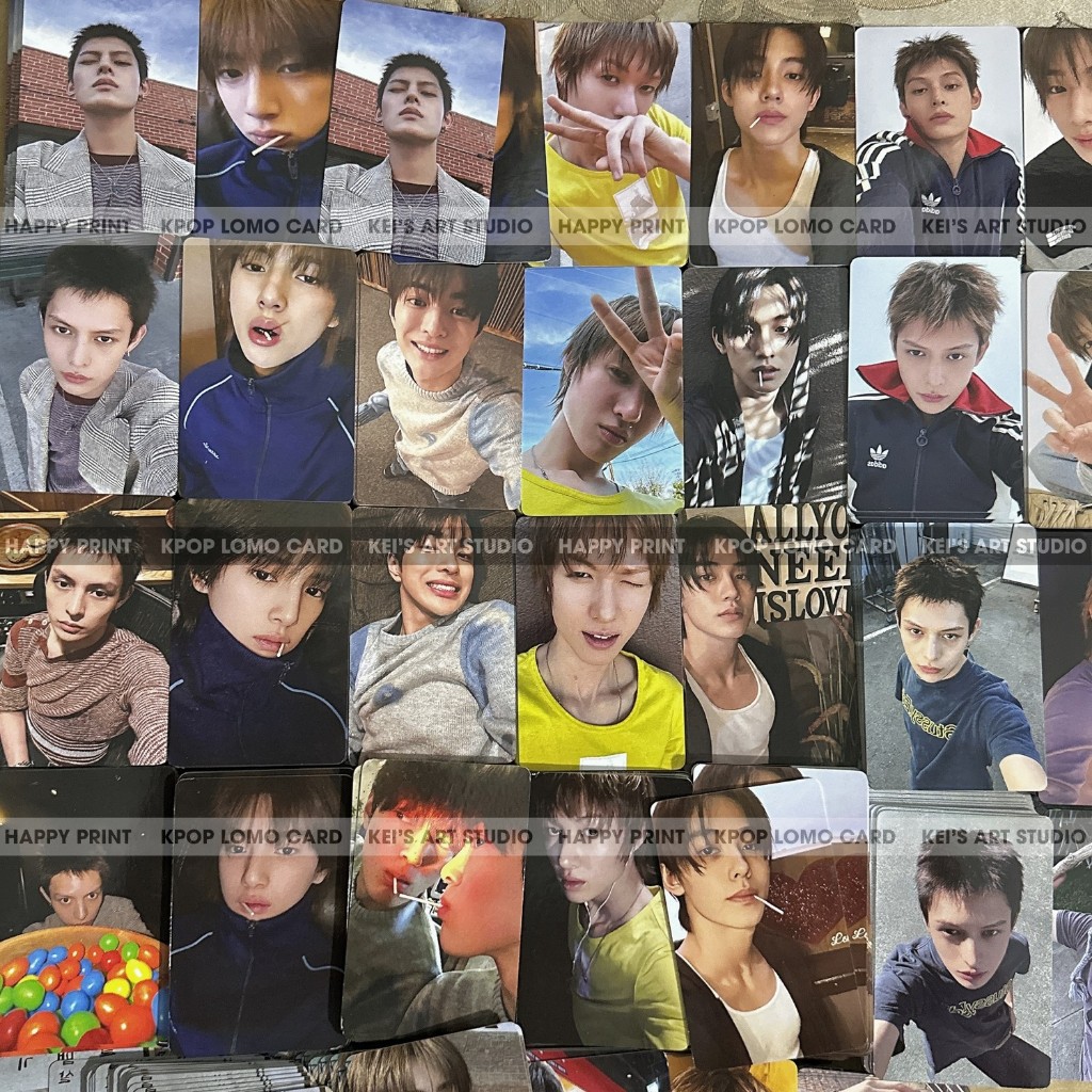 [CARD LOMO] GREEEN.GREEN CARD ALBUM- Thẻ ảnh photocard C.ORTIS: James, juhoon, martin, seongyheon, keonho