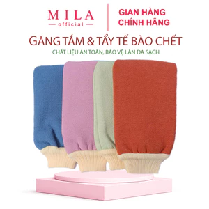 Găng tay tắm tẩy tế bào chết nội địa Trung có thể massage và dưỡng ẩm cho da