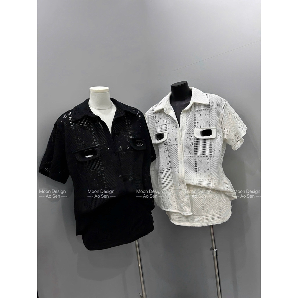 Set lưới thêu hàng tk new 🛒🖤