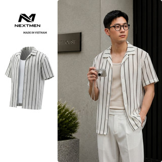 Áo Sơ Mi Lưới Nam Tay Ngắn Mềm Mát Thoáng Khí Form Rộng Dễ Mặc Khi Đi Biển SM88