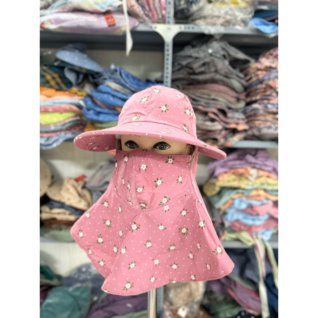 Nón Mũ Chống Nắng Vành To Thoáng Mát Cho Nữ, Miếng Dán/ Dây Kéo Thời trang