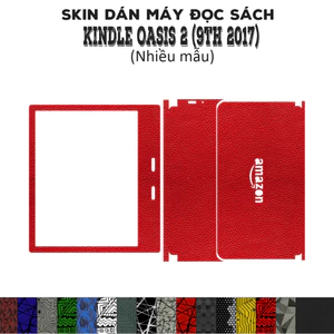 Skin dán máy đọc sách Kindle Oasis 2 (9th 2017) (Nhiều mẫu) | Miếng dán Film 3m chống bám bẩn, bảo vệ Kindle Oasis 2