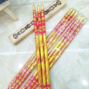 Nhang Rồng Vàng Đỏ 4 Tấc – Hương Thơm Dịu Ít Khói | TỊNH BẢO