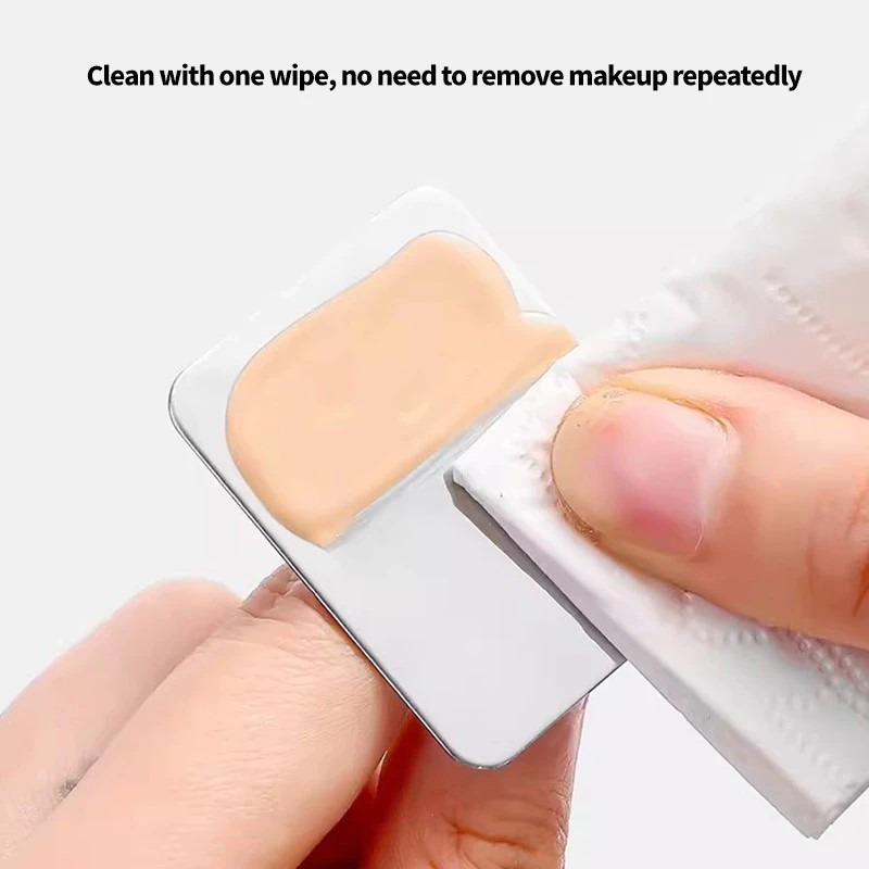 [mua 5 tặng 1] Dụng Cụ Hỗ Trợ Đánh Nền (Khay Que Trộn Kem, Cọ Dẹt Tán Nền)