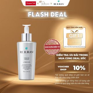 Tinh chất 0.5% PDRN tái tạo da sáng khoẻ và căng bóng Rejuran Turnover Ampoule
