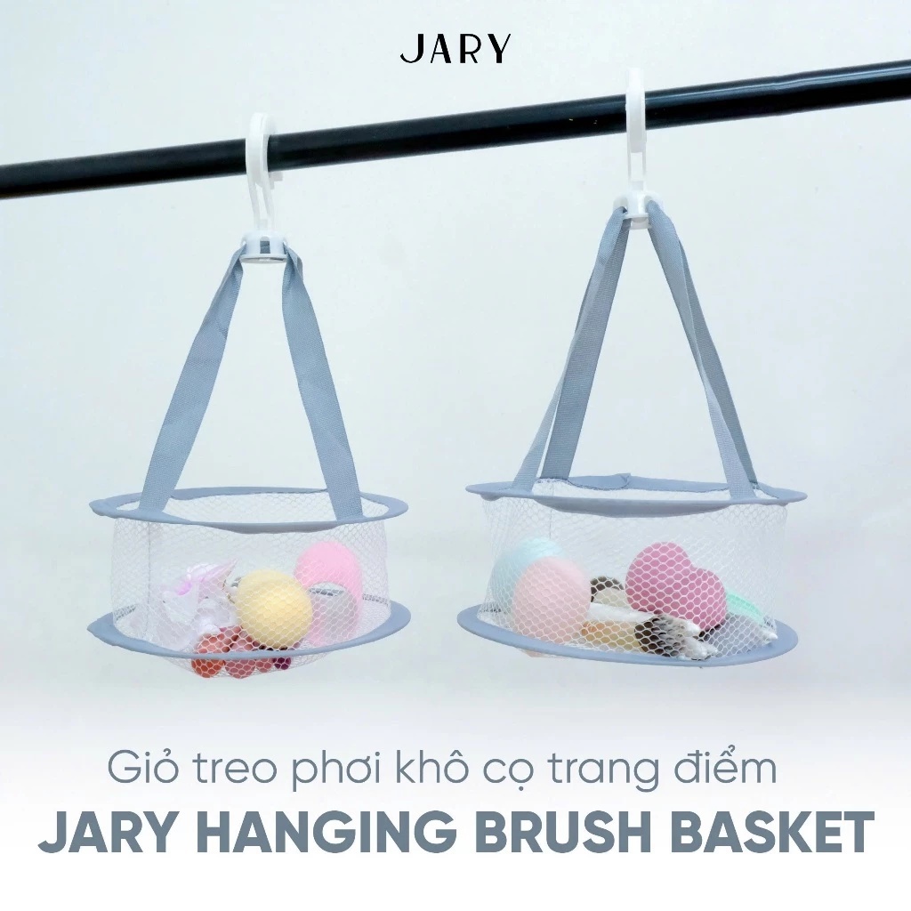Giỏ treo phơi khô cọ trang điểm Jary Hanging Brush Basket