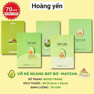 Combo 5/10 Vở Kẻ Ngang ClassMate Tập Vở B5 80/120 Trang Quyển Vở 70gsm, Bìa Bơ Chống Nước, Tập Học Sinh Ghi Chép.Hoàng Y