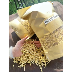 500GR Rễ Cỏ Tranh Khô Nguyên Chất - Thơm Tự Nhiên, Thảo Mộc Tự Nhiên, Túi Zip Tiện Lợi Dễ Bảo Quản