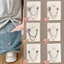 Dụng cụ điều chỉnh chiều dài quần, khóa từ tính, viền liền mạch và nút chống va chạm