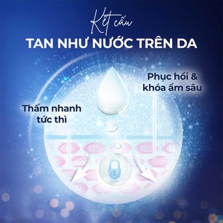 Sữa dưỡng thể Vaseline Gluta-Hya 10X Serum Burst Lotion OverNight Radiance Repair (70ml/330ml)