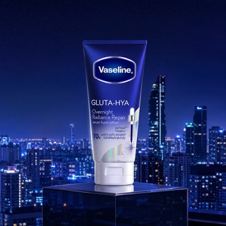 Sữa dưỡng thể Vaseline Gluta-Hya 10X Serum Burst Lotion OverNight Radiance Repair (70ml/330ml)