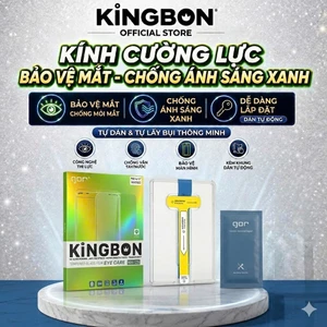 Kính Cường Lực iPad Bảo Vệ Mắt Chống Ánh Sáng Xanh - Chống Mỏi Mắt Kèm Khung Tự Dán GOR x KiNGBON