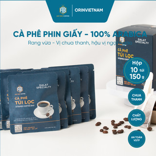 [CÀ PHÊ ORINVIETNAM x ANTBEE] TÚI LỌC ARABICA CẦU ĐẤT- ĐÀ LẠT - COLD DRIP