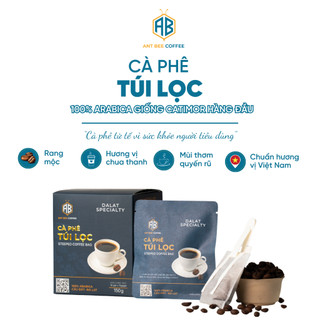[CÀ PHÊ ORINVIETNAM x ANTBEE] TÚI LỌC ARABICA CẦU ĐẤT- ĐÀ LẠT - COLD DRIP