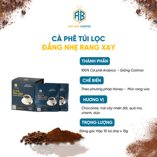 [CÀ PHÊ ORINVIETNAM x ANTBEE] TÚI LỌC ARABICA CẦU ĐẤT- ĐÀ LẠT - COLD DRIP