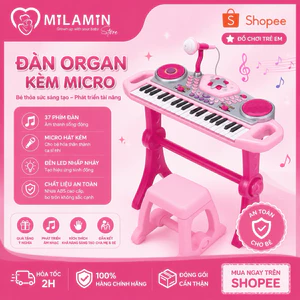Đàn organ có mic thu âm và bàn DJ Winfun cho bé - Đồ chơi phát triển năng khiếu và cảm nhận âm nhạc
