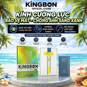 Kính Cường Lực iPad Gor x KiNGBON MA-125 Chống Mỏi Mắt - Chống Ánh Sáng Xanh Kèm Khung Tự Dán