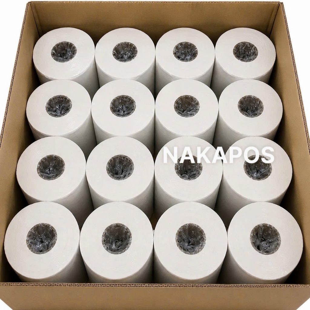 [COMBO 50 CUỘN] Giấy In Nhiệt 80x80mm Tem Vận Chuyển 8x8 cm IN ĐƠN GHN 8*8 giấy in đơn hàng 80x80 giấy nhiệt dán được