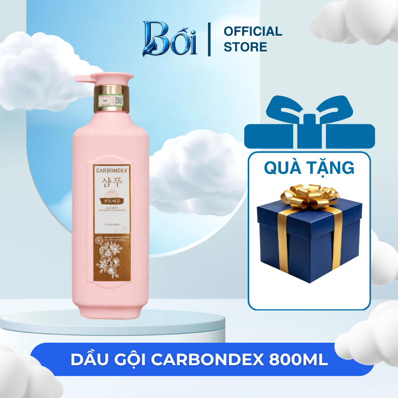 Dầu Gội Xả CARBONDEX 800ml Combo Gội Xả Chăm Sóc Tóc Hương Nước Hoa Dịu Nhẹ Làm Sạch Tóc Và Da Đầu