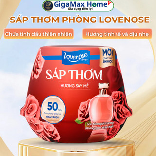 Sáp Thơm Phòng Lovenose 230g - Hương Nước Hoa Cao Cấp, Khử Mùi Toàn Diện Đến 50 Ngày | Gigamax Home