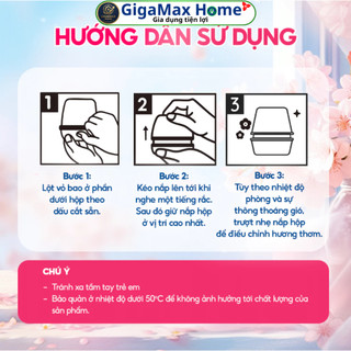 Sáp Thơm Phòng Lovenose 230g - Hương Nước Hoa Cao Cấp, Khử Mùi Toàn Diện Đến 50 Ngày | Gigamax Home