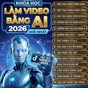 USB Hướng dẫn Tạo Video bằng AI 2026 - Tạo ra các loại video chất lượng HD từ A-Z