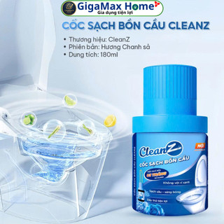 Cốc Thả Bồn Cầu CleanZ 180g – Tự Động Làm Sạch, Khử Mùi Kháng Khuẩn Suốt 3 Tháng | GigaMax Home