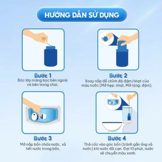 Cốc Thả Bồn Cầu CleanZ 180g – Tự Động Làm Sạch, Khử Mùi Kháng Khuẩn Suốt 3 Tháng | GigaMax Home