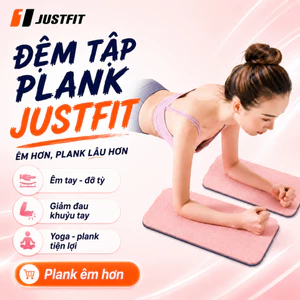 Đệm tập plank, đệm kê gối tập yoga, gym justFIT