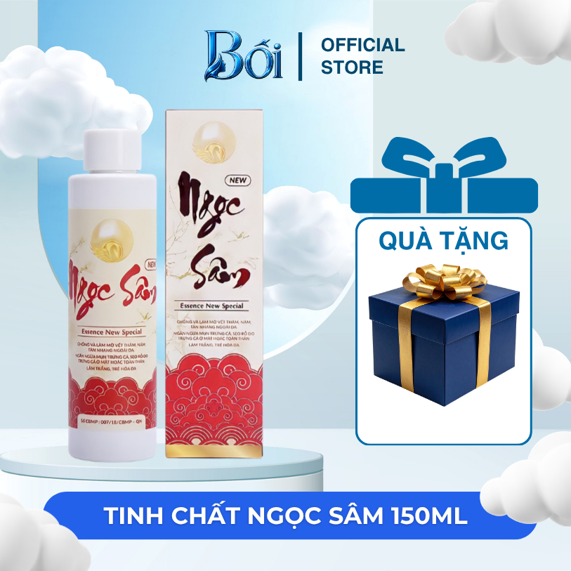 Tinh Chất Ngọc Sâm 150ml Serum Dưỡng Da Hỗ Trợ Dưỡng Ẩm, Làm Sáng Da Và Chăm Sóc Da Dễ Nổi Mụn