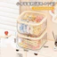 Hộp Để Bàn Dung Tích Lớn Có Nắp chống Bụi Phụ Kiện đựng kẹp Tóc Hộp Bảo Quản Trang Sức Trong Suốt Có Thể N