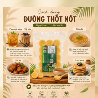 04 gói  Đường Thốt Nốt Viên Mountains An Giang 500g Chính Hãng