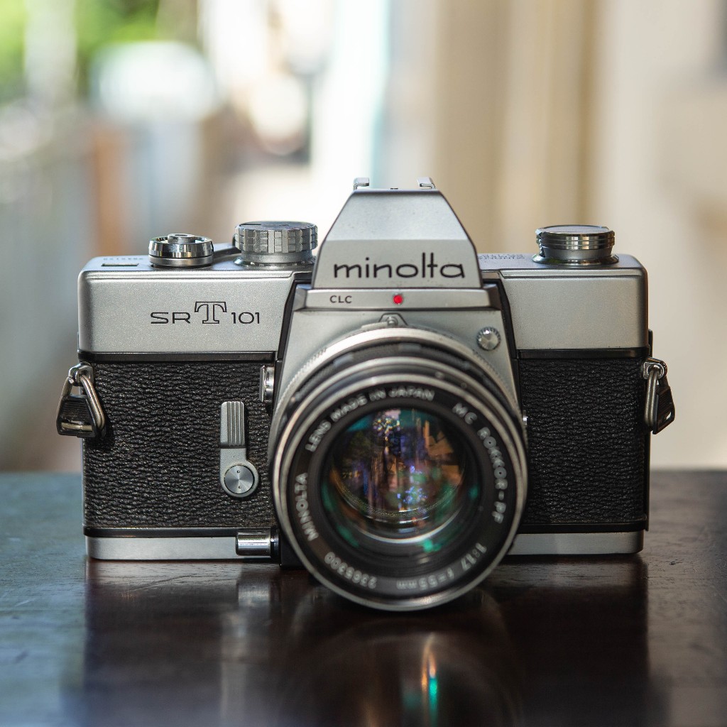 Minolta SrT101 – Minolta MC Rokkor PF 55mm f/1.7 [SLR|35mm] - Hàng