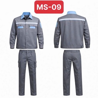 Các mẫu bộ 03. Cả bộ quần và áo bảo hộ lao động. Vải kaki coton cao cấp, mẫu mã đa dạng. Cho nam,nữ