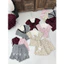 Set áo viền ren nơ ngực đùi bi
