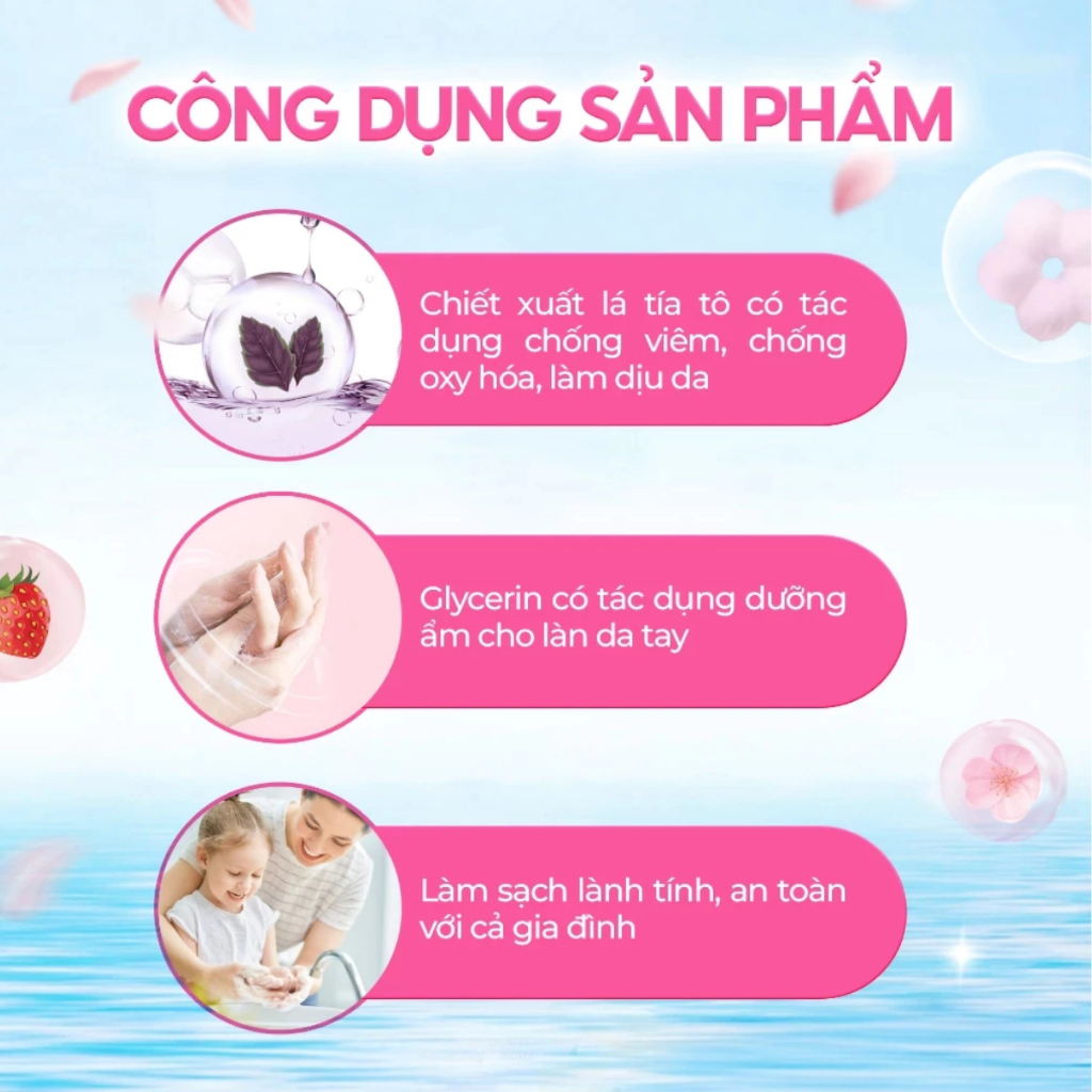 Bọt Rửa Tay Kháng Khuẩn CleanZ 350ml – Sạch Khuẩn 99.9%, Dưỡng Ẩm Mềm Mại Da Tay | GigaMax Home