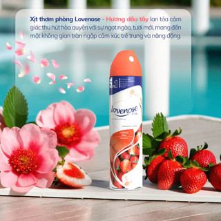 Bình Xịt Thơm Phòng Lovenose 320ml – Công Nghệ Nhật Bản Khử Mùi & Thanh Lọc Không Khí Siêu Tốc | GigaMax Home