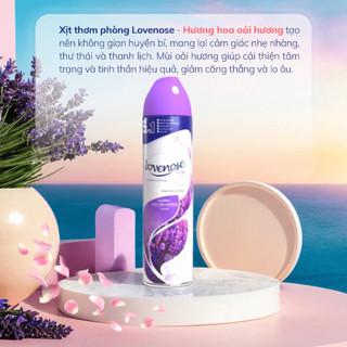 Bình Xịt Thơm Phòng Lovenose 320ml – Công Nghệ Nhật Bản Khử Mùi & Thanh Lọc Không Khí Siêu Tốc | GigaMax Home