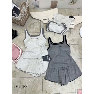 PHẠM THÙY SHOP: SET BỘ ÁO BA LỖ CÓ MÚT NGỰC MIX Q