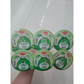 [ Chính hãng] Ánh Hồng thạch dừa lớn 190g*lốc 6