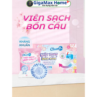 Set 8 Viên Thả Bồn Cầu Sinh Học CleanZ – Bí Quyết Toilet Sạch Bóng, Ngát Hương Thơm Suốt 160 Ngày | GigaMax Home