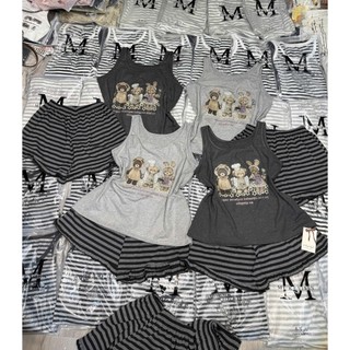 PHẠM THÙY SHOP: SET BỘ ÁO BA LỖ MIX QUẦN KẺ SỌC ẢNH THẬT