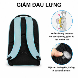Balo Du Lịch Weplus Chống Nước Đựng Laptop Thiết Kế Công Thái Học Ôm Sát Không Đau Lưng WPB2021