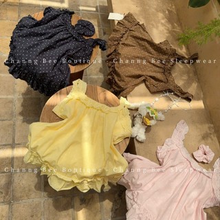 PHẠM THÙY SHOP: SET BỘ ÁO BI THÔ HAI DÂY MIX QUẦN SHORT BÈO