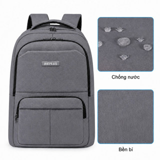 Balo Size Lớn Có Ngăn Đựng Laptop Vải Chống Nước Thiết Kế Công Thái Học Ôm Sát Lưng Chống Mỏi WPB2021