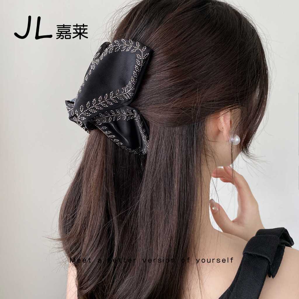 Kẹp Tóc Càng Cua Sin Size 13cm Đính Đá Phong Cách Hàn Quốc Cực Xinh