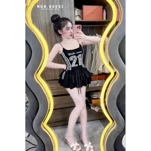 Set ren 21 new hai màu xanh đen