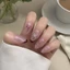 Nailbox sẵn keo móng giả vẽ đầu móng đỏ mắt mèo hồng đính đá nơ điệu đà dán nhanh ở nhà LEUBOX